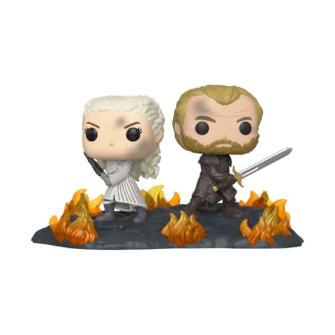 Game of Thrones - Daenerys & Jorah Back to Back Movie Moment Pop! Vinyl - Pop! Vinyl