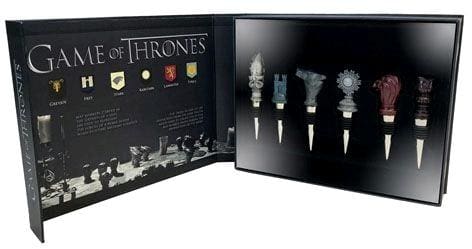 Game of Thrones - House Sigil Wine Stoppers Set Of 6 - Homewares