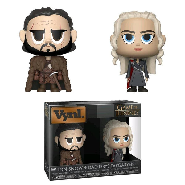 Game of Thrones - Jon Snow & Daenerys Targaryen Vynl. - Vinyl Figure