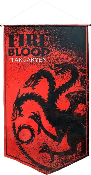 Game of Thrones - Targaryen Satin Banner - Homewares