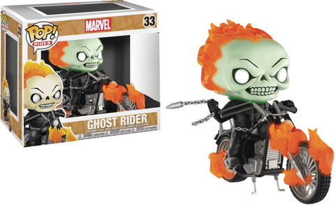 Ghost Rider - Ghost Rider Glow Us Exclusive Pop! Ride - Pop! Vinyl