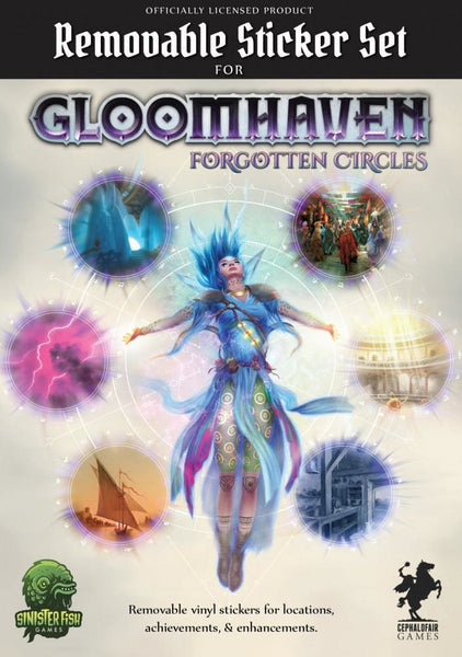 Gloomhaven: Forgotten Circles Removable Sticker Set - Board Game