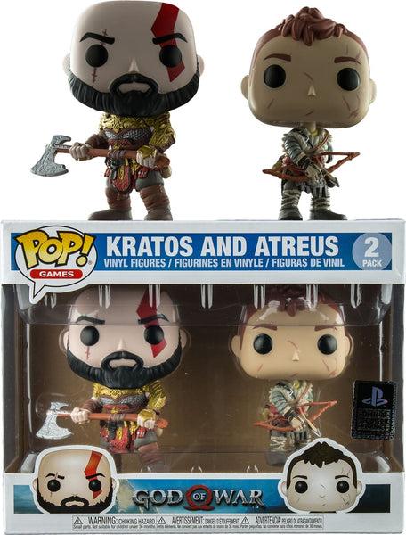 God of War (2018) - Kratos & Atreus Pop! 2pk ! - Pop! Vinyl