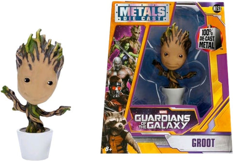 Gotg - Groot Potted 4 Metals - Metal Figures & Vehicles