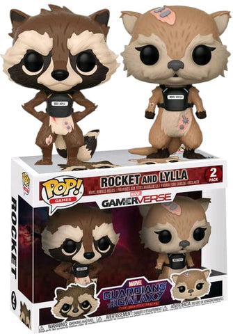GotG: TT - Rocket & Lylla Pop! 2pk - Pop! Vinyl