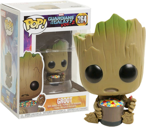 Gotg2 - Groot W/candy Bowl Pop! !e Rs - Pop! Vinyl