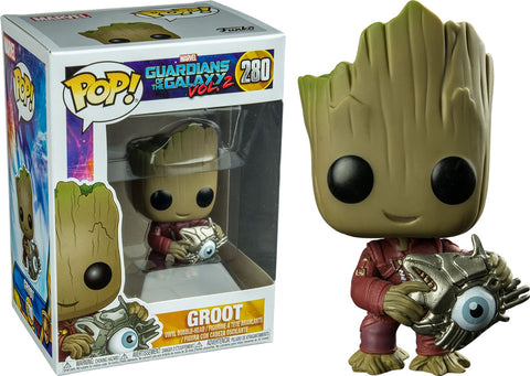 Gotg2 - Groot With Cyber Eye Pop! - Pop! Vinyl