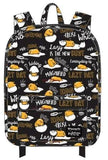 Gudetama - Lazy Print Backpack - Bags & Accessories