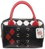 Harley Quinn Dottie Mini Satchel Handbag - Bags & Accessories