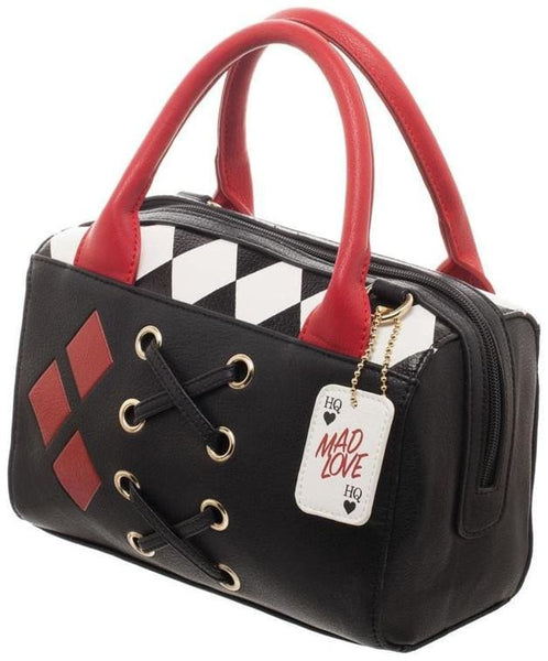 Harley Quinn Dottie Mini Satchel Handbag - Bags & Accessories