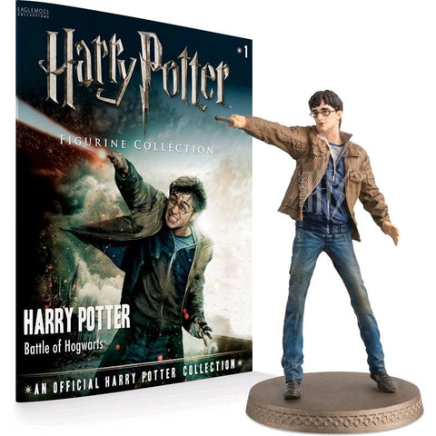 Harry Potter - Harry (Battle Scene) 1:16 Figure & Magazine - Vinyl Figure