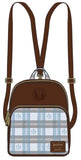 Harry Potter - Blue Check Mini Backpack - Bags & Accessories