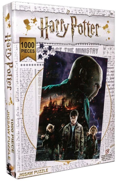 Harry Potter - Burning Hogwarts Jigsaw Puzzle - Homewares
