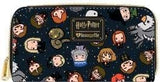 Harry Potter - Chibi Print Zip-Around Wallet - Bags & Accessories