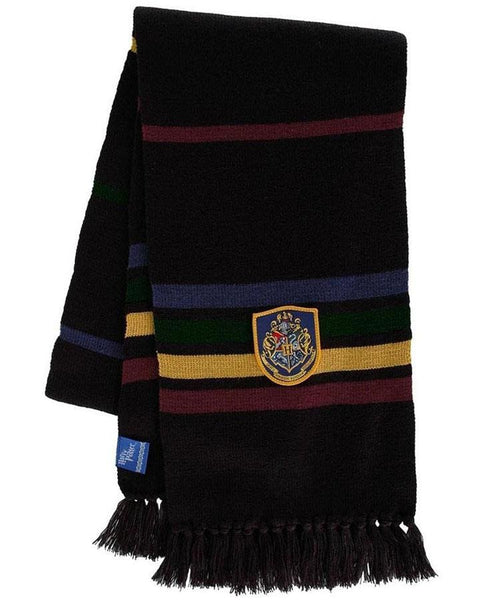 Harry Potter - Deluxe Black Hogwarts Scarf - Clothing & Cosplay
