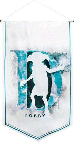 Harry Potter - Dobby Watercolour Satin Banner - Homewares
