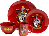Harry Potter - Gryffindor 4pc Dinner Set - Homewares