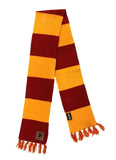 Harry Potter - Gryffindor Patch Striped Scarf - Clothing & Cosplay