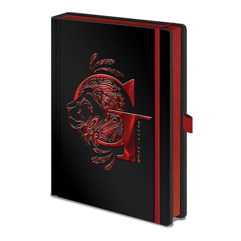 Harry Potter - Gryffindor Premium Foil Notebook - Stationary