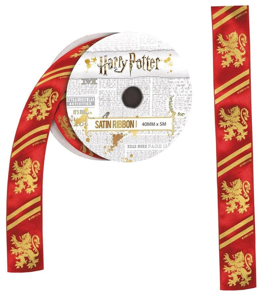 Harry Potter - Gryffindor Satin Ribbon (5 metre)CLR - Stationery