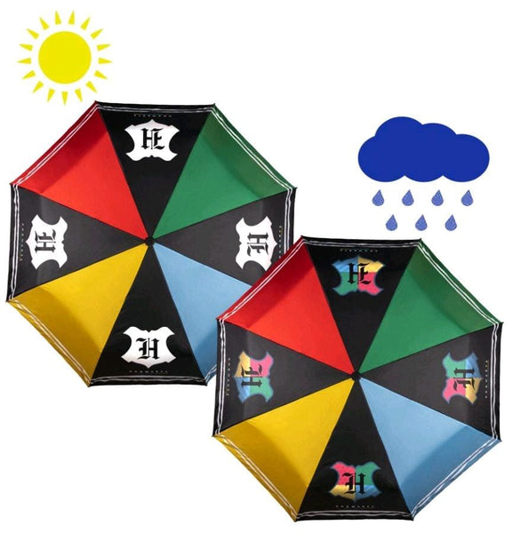 Harry Potter - Hogwarts Colour Changing Umbrella - Homewares