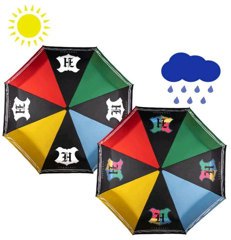 Harry Potter - Hogwarts Colour Changing Umbrella - Homewares