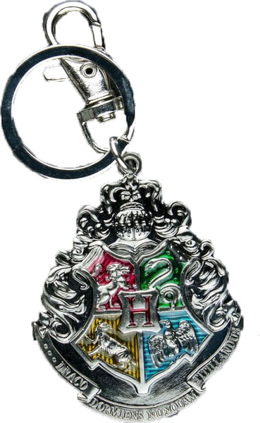 Harry Potter - Hogwarts Logo Metal Keychain - Keychain