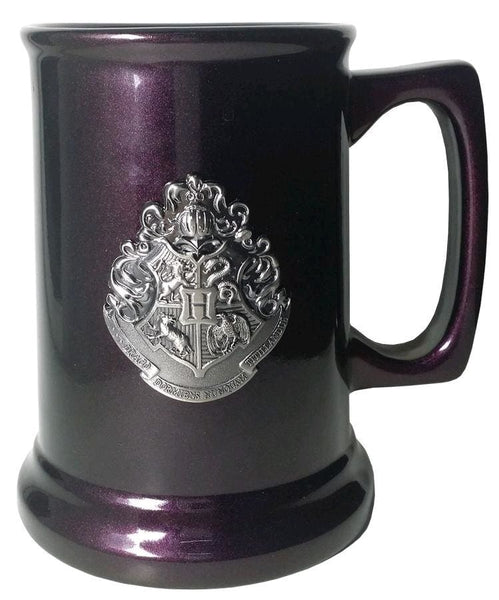 Harry Potter - Hogwarts Metallic Crest Tankard - Homewares