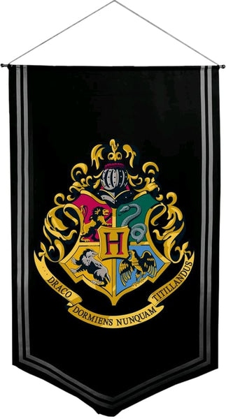 Harry Potter - Hogwarts Satin Banner - Novelty