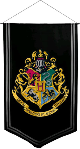 Harry Potter - Hogwarts Satin Banner - Novelty