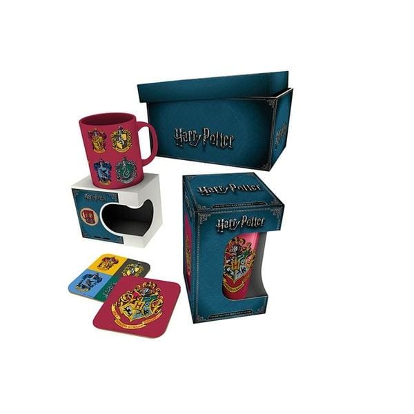 Harry Potter - House Crests Drinkware Gift Set - Homewares