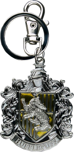 Harry Potter - Hufflepuff Logo Metal Keychain - Keychain