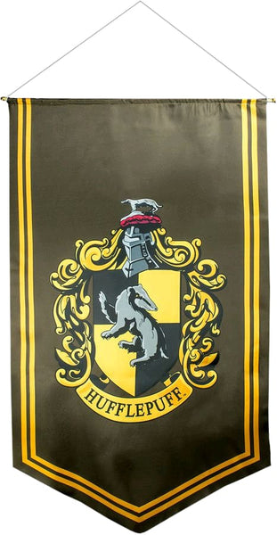 Harry Potter - Hufflepuff Satin Banner - Novelty
