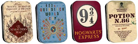 Harry Potter - Maps Set Of 4 Tins - Homewares