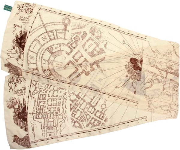 Harry Potter - Marauders Map Scarf - Clothing & Cosplay