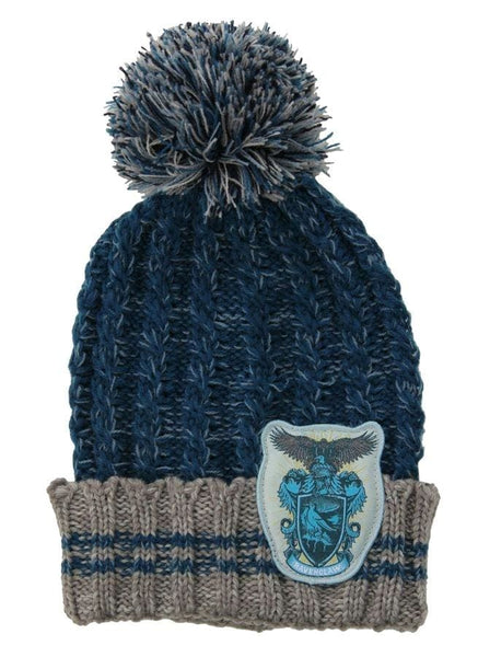Harry Potter - Ravenclaw Heathered Pom Beanie - Clothing & Cosplay
