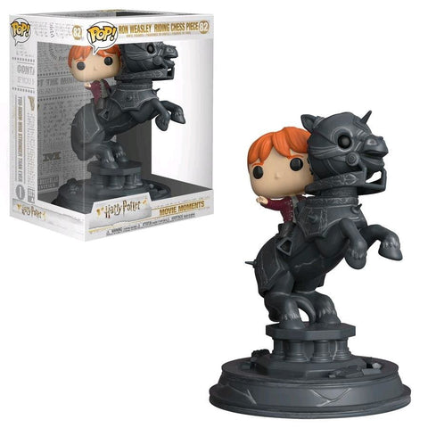 Harry Potter - Ron Riding Chess Knight Movie Moments Pop! Vinyl - Pop! Vinyl