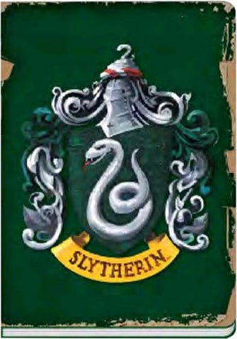 Harry Potter - Slytherin A6 Notebook - Stationary