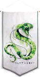 Harry Potter - Slytherin Watercolour Satin Banner - Homewares