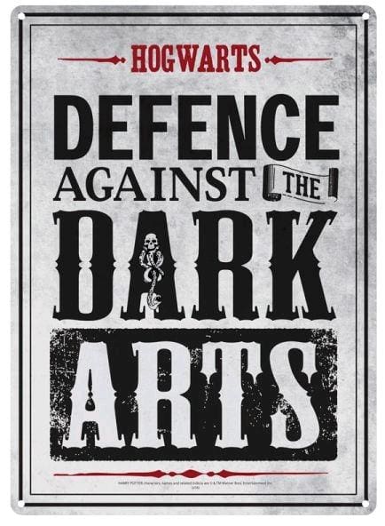 Harry Potter - Tin Sign Small Dark Arts - Homewares