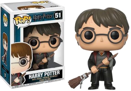Harry Potter - Harry W/firebolt Pop! !e Rs - Pop! Vinyl