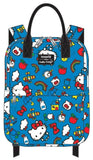 Hello Kitty - Blue Collage Backpack - Bags & Accessories