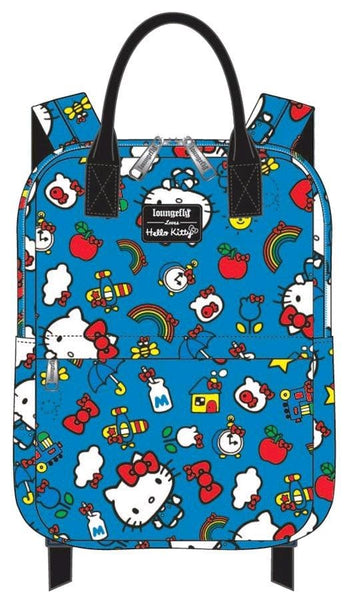 Hello Kitty - Blue Collage Backpack - Bags & Accessories