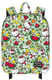 Hello Kitty - Fruit Print Backpack - Bags & Accessories