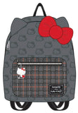 Hello Kitty - Grey Mini Backpack with Bow - Bags & Accessories