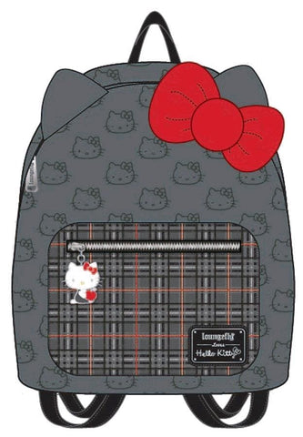 Hello Kitty - Grey Mini Backpack with Bow - Bags & Accessories