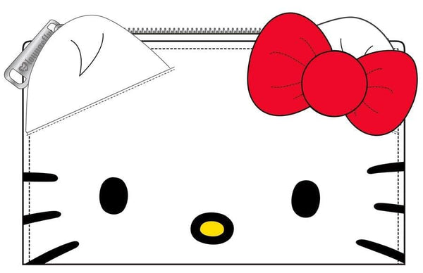 Hello Kitty - Kitty Head Bifold Wallet - Bags & Accessories