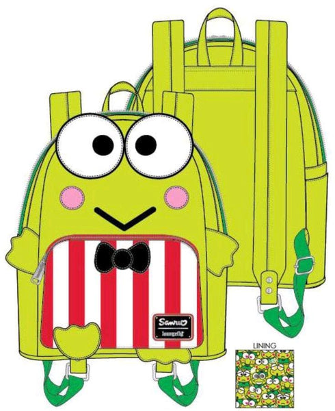 Hello Kitty - Keroppi Mini Backpack - Bags & Accessories