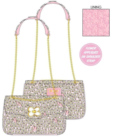 Hello Kitty - My Melody Flower Field Crossbody Bag - Bags & Accessories
