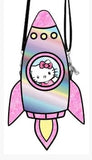 Hello Kitty - Spaceship Holographic Glitter Crossbody Bag - Bags & Accessories
